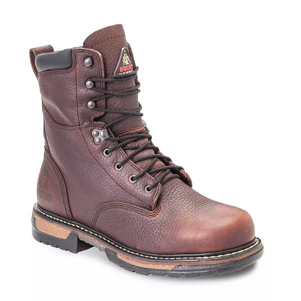 Rocky IronClad Men's 8" Waterproof Work Boots — 5693