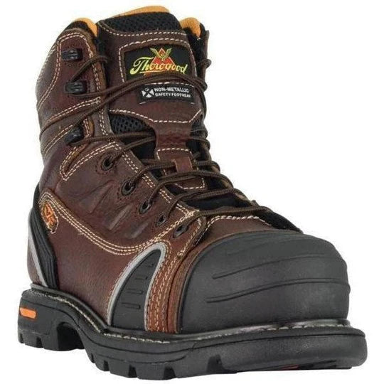 Thorogood 804-4445 6" Lace-To-Toe Composite Safety Toe Boot