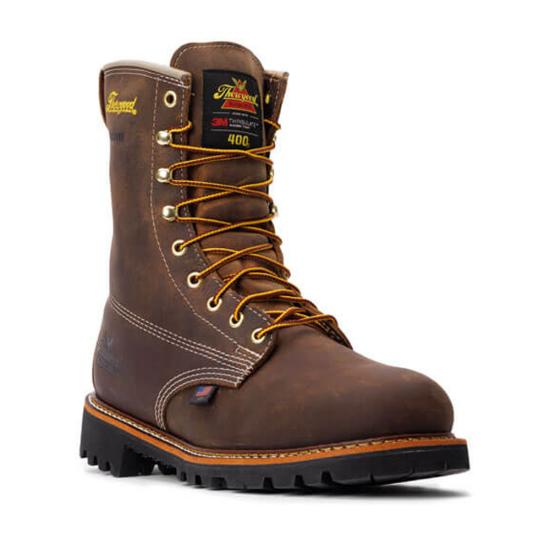 Thorogood 814-4520 American Heritage Plain Toe 8" Waterproof Insulated Boot