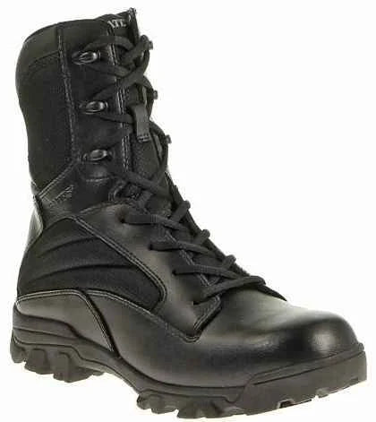 Bates Men's ZR-8 Side Zip Boot | E02068 | Black