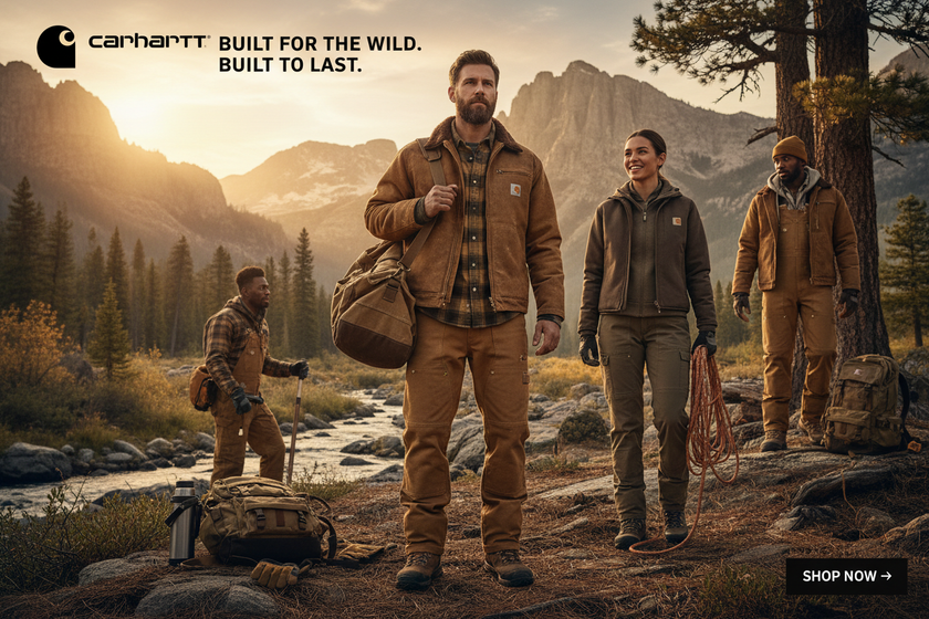 Carhartt Promotional Banner