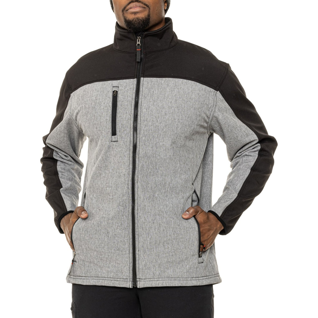 Dakota Grizzly Zander Soft Shell Jacket - Platinum