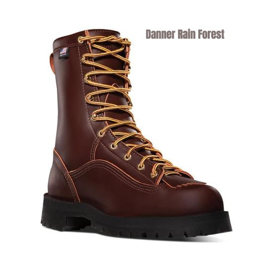 Danner Rain Forest 8-Inch Waterproof Work Boot