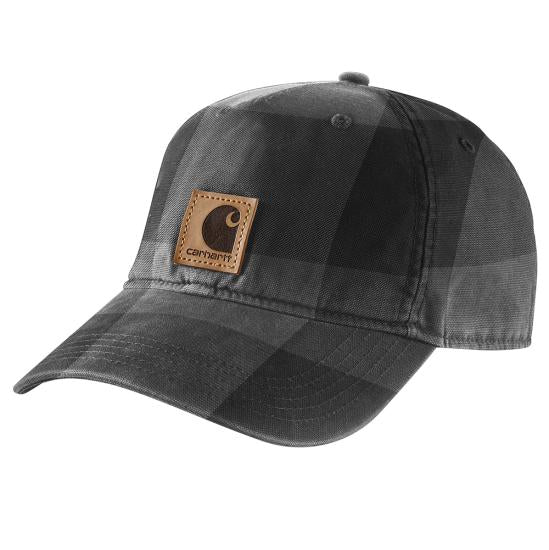 Carhartt Flannel Cap - Gravel