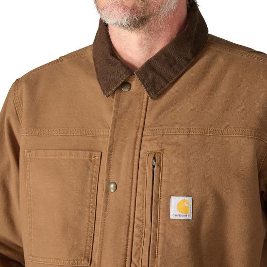 Carhartt Montana Rugged Flex® Duck Ranch Coat - Carhartt Brown