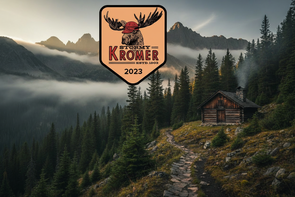 Stormy Kromer Brand Image with Logo