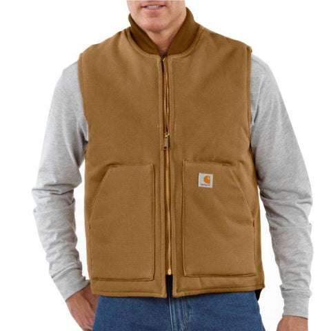 Carhartt V01 Arctic Quilt Duck Vest Carhartt Brown