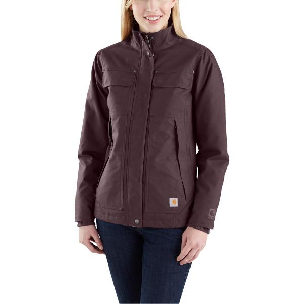 Carhartt 103385 Women's Jefferson Jacket - Deep Wine